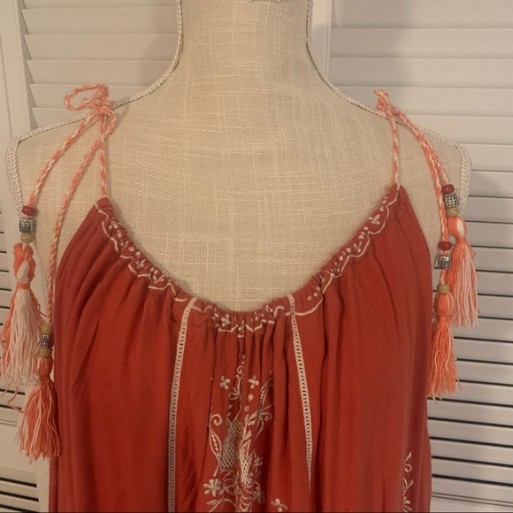 Starring at Stars Drawstring Dress - Picture 1 of 6